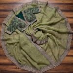 Womens Georgette Saree For Womens (SSFB-SARI2845) - Image 3